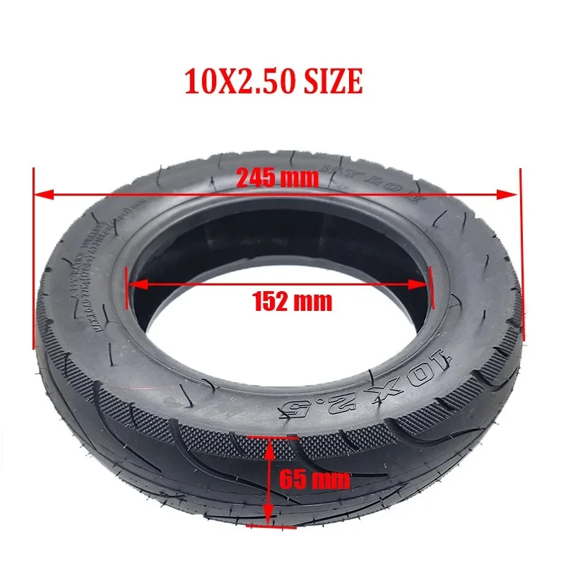 Neumático de 10 pulgadas, 10x2,50, 10x3,0, se adapta a patinete eléctrico, neumático de bicicleta de accionamiento de equilibrio, 10x2,5, inflable y tubo interior