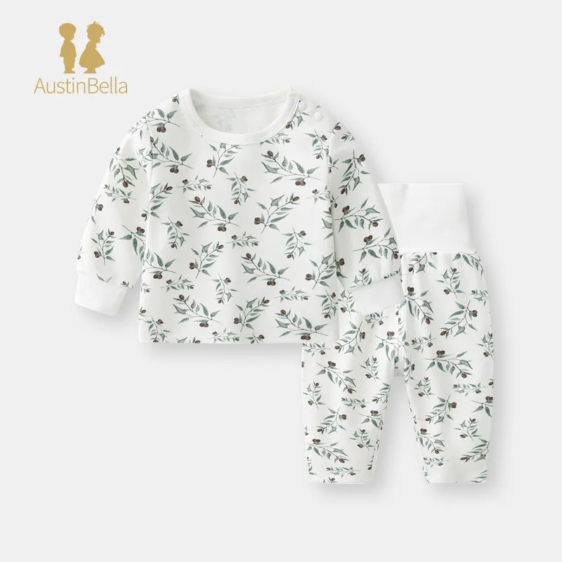 Autumn Baby Clothes Set Newborn Baby Boys Girls Clothing Set Comfortable Cotton Tops and Pants Suit Children's Clothing Pajamas