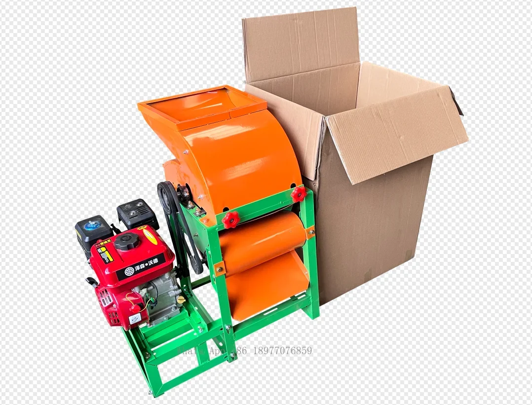 مقشر الذرة الصغيرة للاستخدام المنزلي آلة دراس آلة الذرة آلة تقشير الذرة البنزين