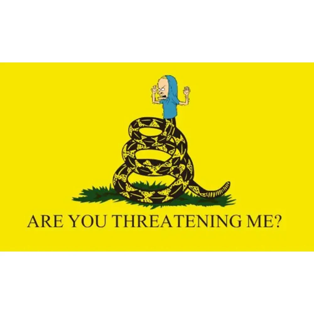 2X3FT Custom 3x5ft flag banner with ARE YOU TREATED ON ME Flag