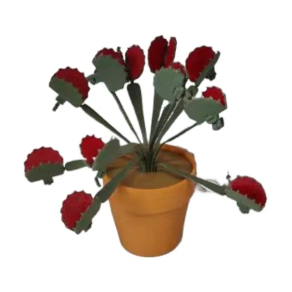 

3D Printed Venus Flytrap Plant Snack Clips Potted Plant Design Tightly Seals Potato Chip Bag Clamp Keep Food Fresh