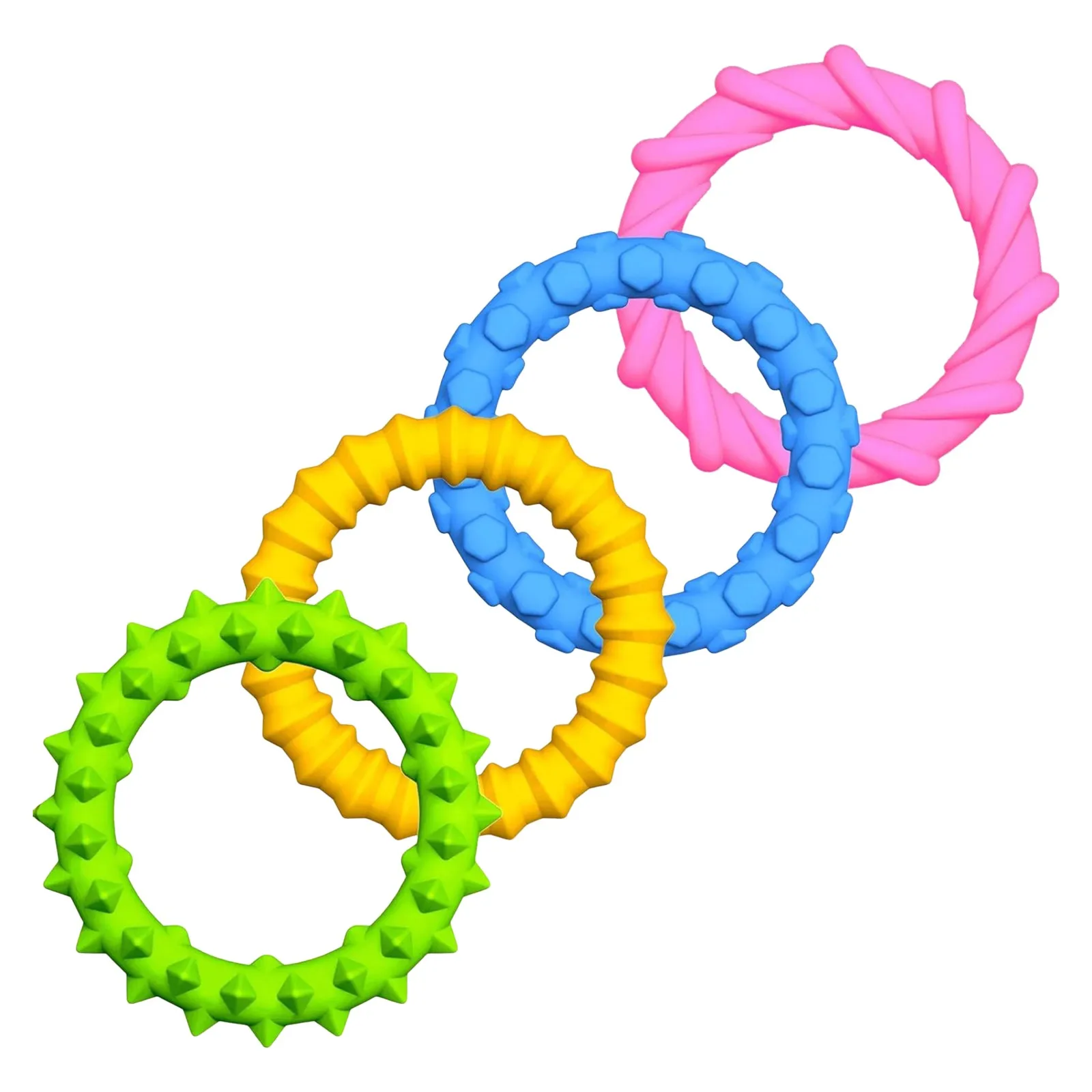 

Игры 3 месяца, сенсорные игрушки для детей, чулки для малышей, 4 шт., браслет с эластичной текстурой для мальчика, тихая фигурка, тревога