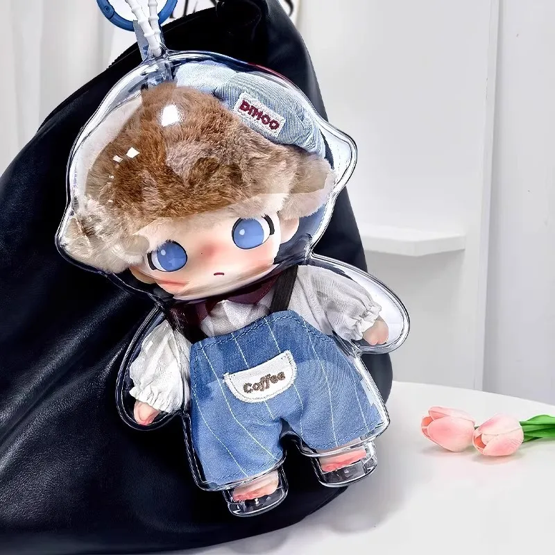 DIMOO Heart Special Protective Shell Acrylic Hard Shell Vinyl Storage Display Dustproof Transparent Protective Cover