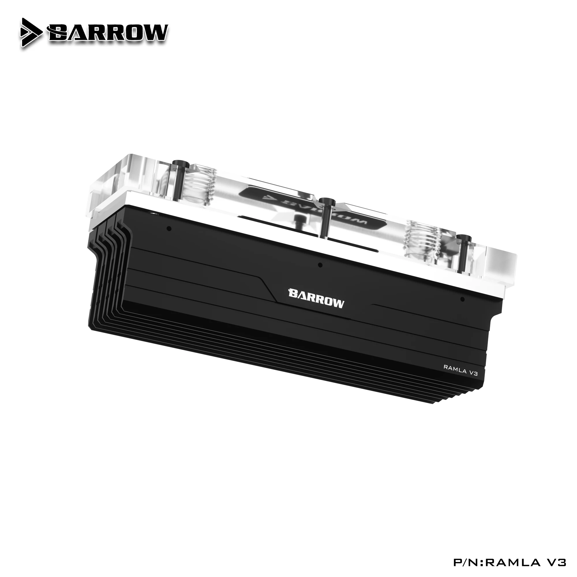 Imagem -02 - Barrow-computador Ram Bloco de Água Dissipador de Calor de Memória Armadura de Resfriamento Vest Canais Canais Ramwbt-pa3 Ramla v3 Ddr5 Ddr4