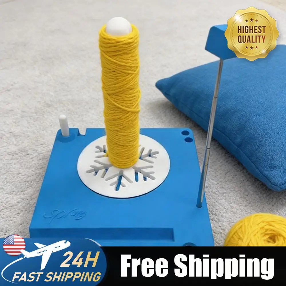 

Crochet Caddy with Detachable Spinner & Phone Stand Portable Multi-Functional Yarn Holder Spinner Gift for Crochet Lovers
