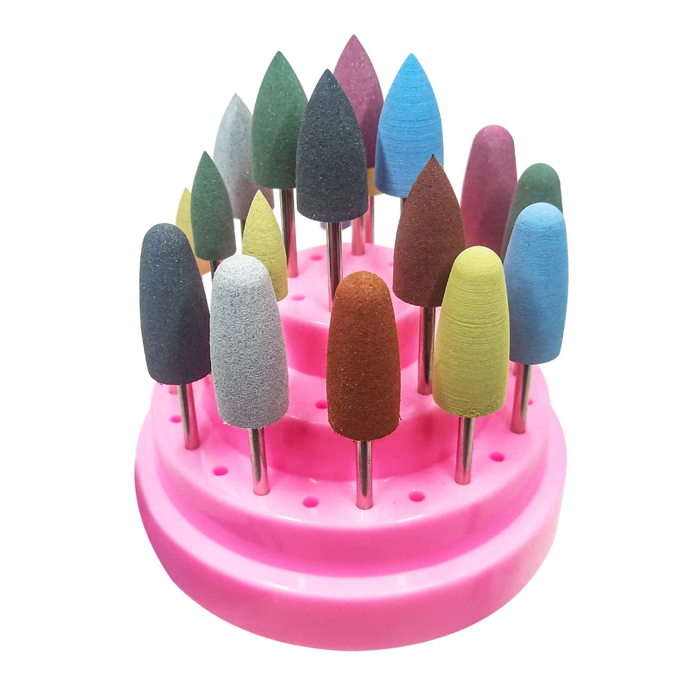 

10pcs Dental Silicone Rubber Dental Polishing Polisher Polisher Burs Grinding Heads Silicone Rubber Polishing Dental Tools