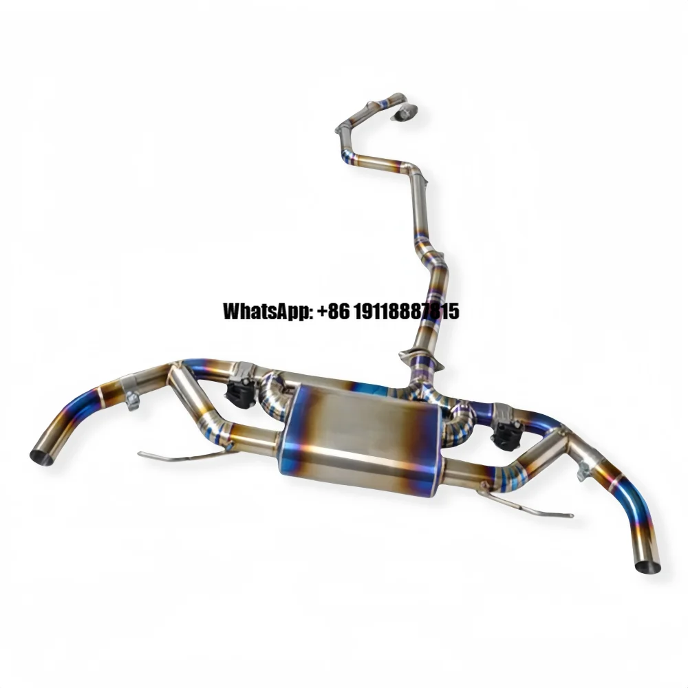 

Titanium Muffler Valve Exhaust Catback for Mercedes Benz GLC260/GLC300 COUPE 2.0T 2015-2021 Car Exhaust Downpipe and Front Pipe