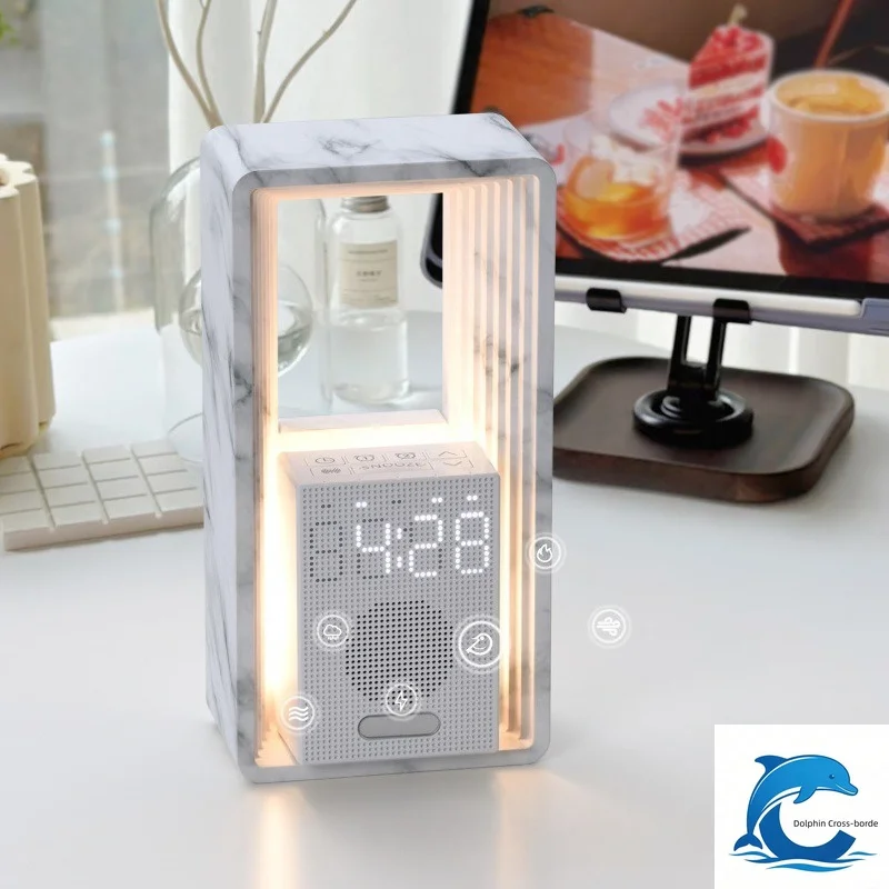 Suitable for Sunrise Wake-up Alarm with White Noise, Bedside Sleep Aid Night Lamp
