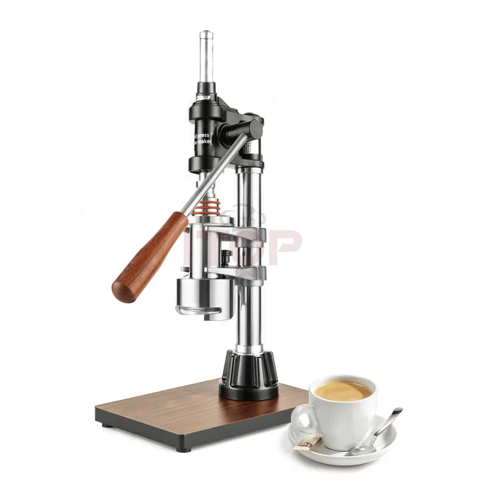 ITOP Hand Press Coffee Maker ML16 Unplug Manual Coffee Maker with Pressure Gauge and 58mm Portafilter