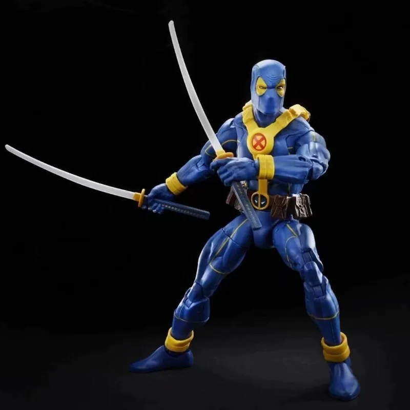 Original Hasbro Marvel Legends Strong Guy BAF Series Deadpool Action Figure Model Toys Collection view 3