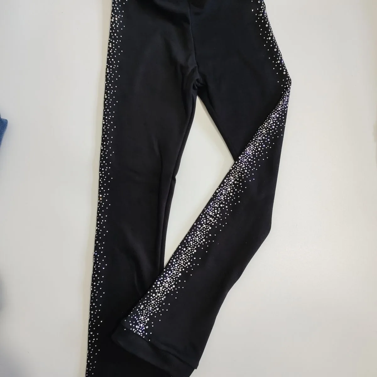 Figure skating training suit, children's adult plush suit, warm and breathable jacket, ice skating pants