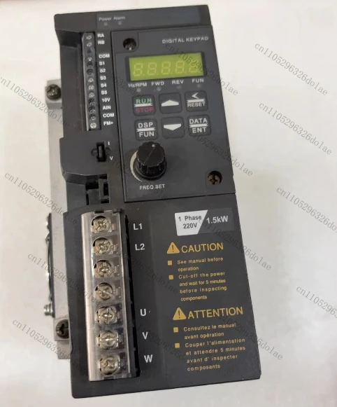

Frequency converter S317-202-H1D (2HP/1.5KW) tested OK