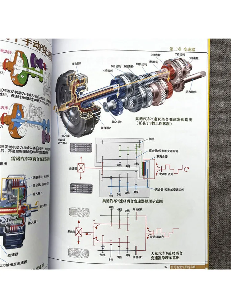 Book-Winshare Why Does the Car Run Verbesserte Version Chassis Illustration
