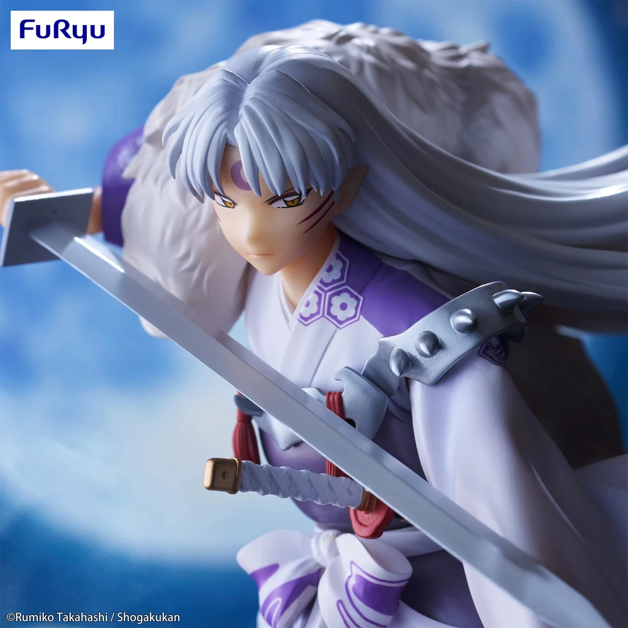 Furyu inuyasha sesshumaru tetsusaiga original garage kit kinder festival geschenk pvc modell puppe statue spielzeug desktop decorati ﻿