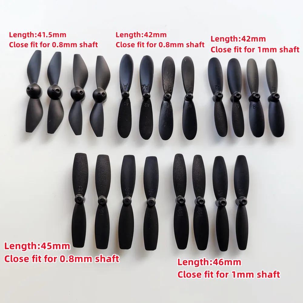 42MM Props Propellers Rotors Fans AB For L0712 RC Plane Aircraft Gravity Sensing Helicopter Glider EPP Foam Fighters Spare Parts