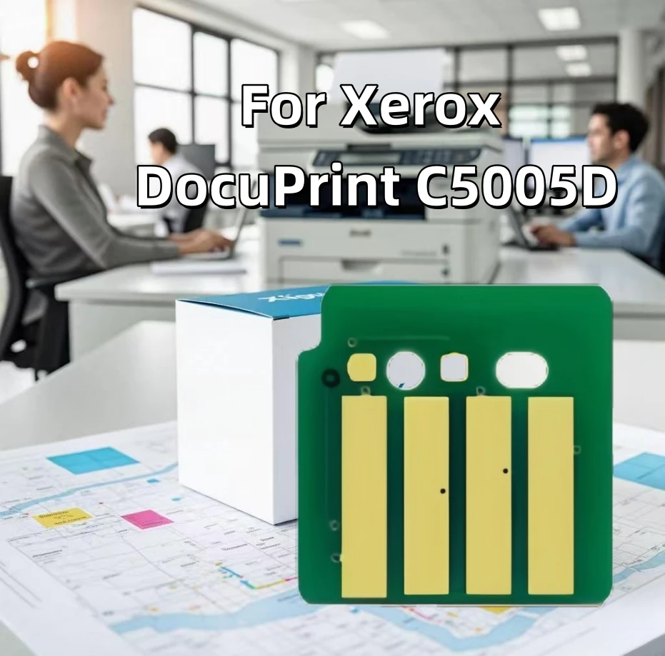 1PCS Compatible Toner Cartridge Chip for Xerox DocuPrint C5005D 5005 D CT201664 CT201665 CT201666 Cartridge Refill