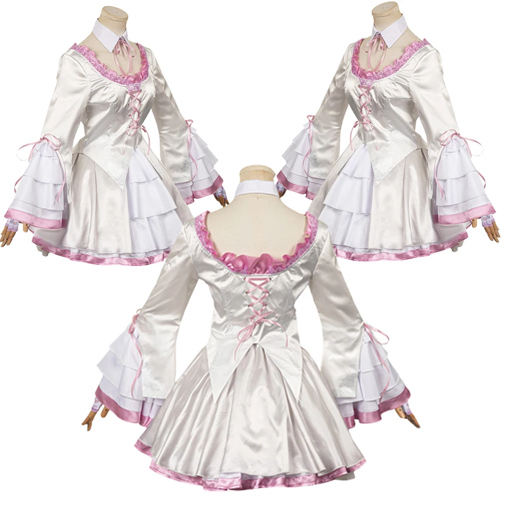 Game Tekken 8 Lili Cosplay Lolita Dress Costume Women Disguise Skirt Outfits Legging Girl Halloween Carnival Fantasia Party Suit