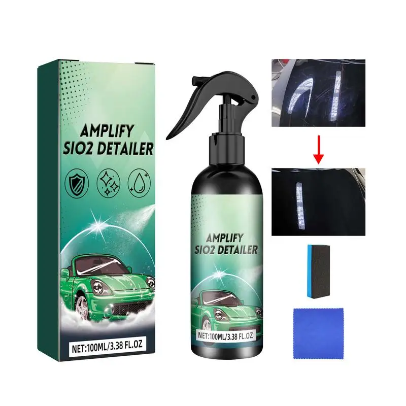 

Car Coating Agent Spray Multipurpose Quick Coating Spray Car Coating Agent Heat-Resistant Car Wax Polish Car Paint Coating Agent