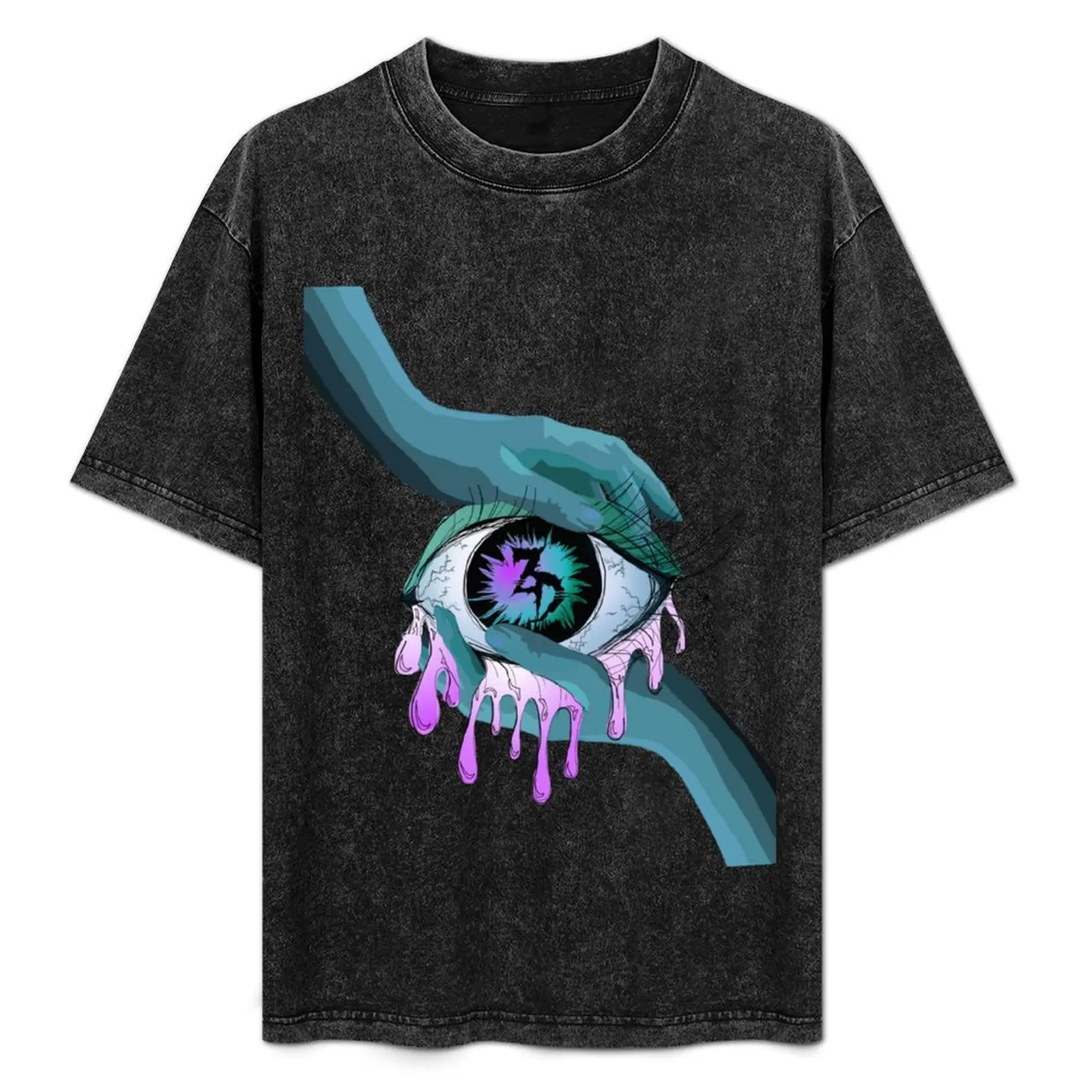 Zeds Dead EDM eye Art T-Shirt vintage t shirts blacks custom t shirt mens fashion