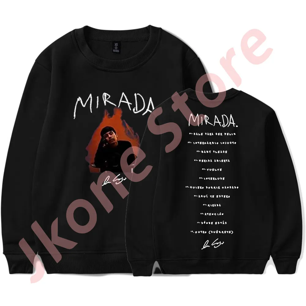 

Ivan Cornejo Mirada Logo Merch толстовки с круглым вырезом косплей женские мужские модные повседневные футболки с длинными рукавами