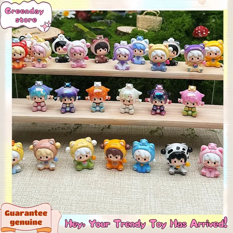 جديد Uu Youyou First Gener and Little Meow سلسلة وقت السفر حقيبة أعمى صغيرة المد اللعب Q نسخة تحصيل نموذج سطح المكتب هدية