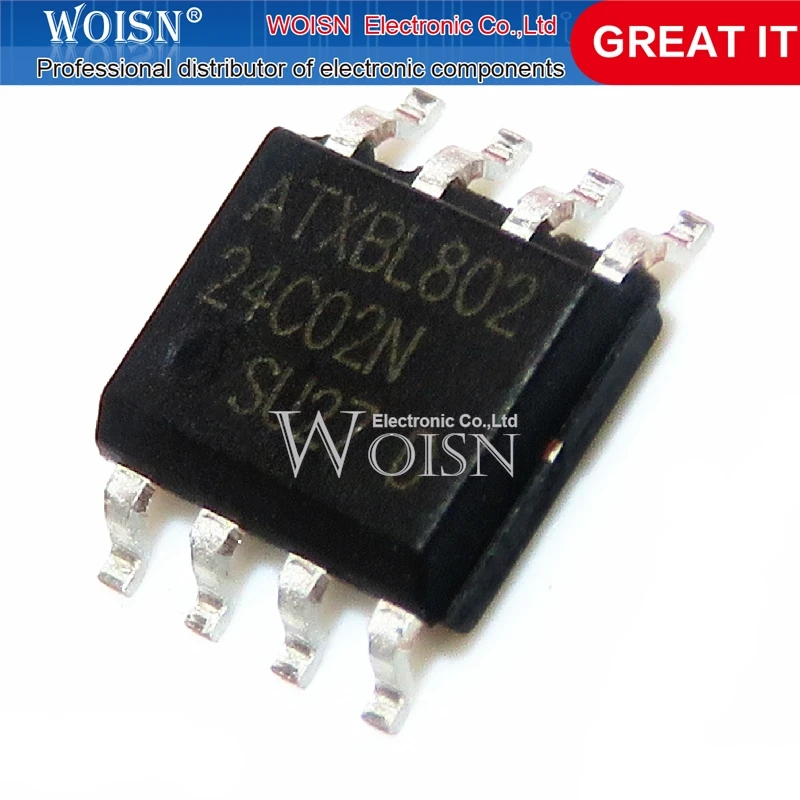 10PCS AT24C02N AT24C02 24C02 SOP-8 memory/serial port