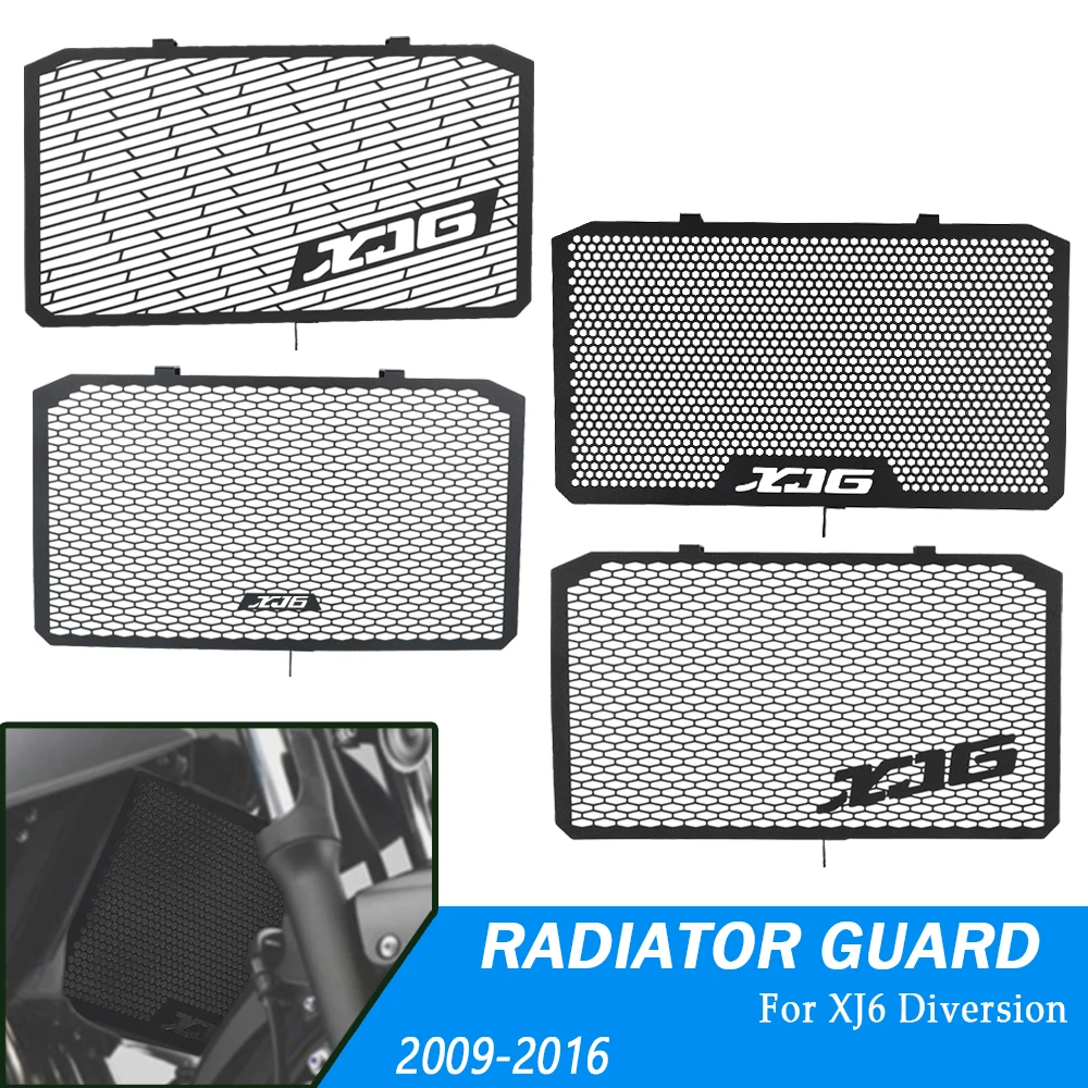 Radiator Grille Guard Protector Cover For YAMAHA XJ6 Diversion XJ 6 DIVERSION 2009~2016 2015 Motorcycle Accessories Aluminum