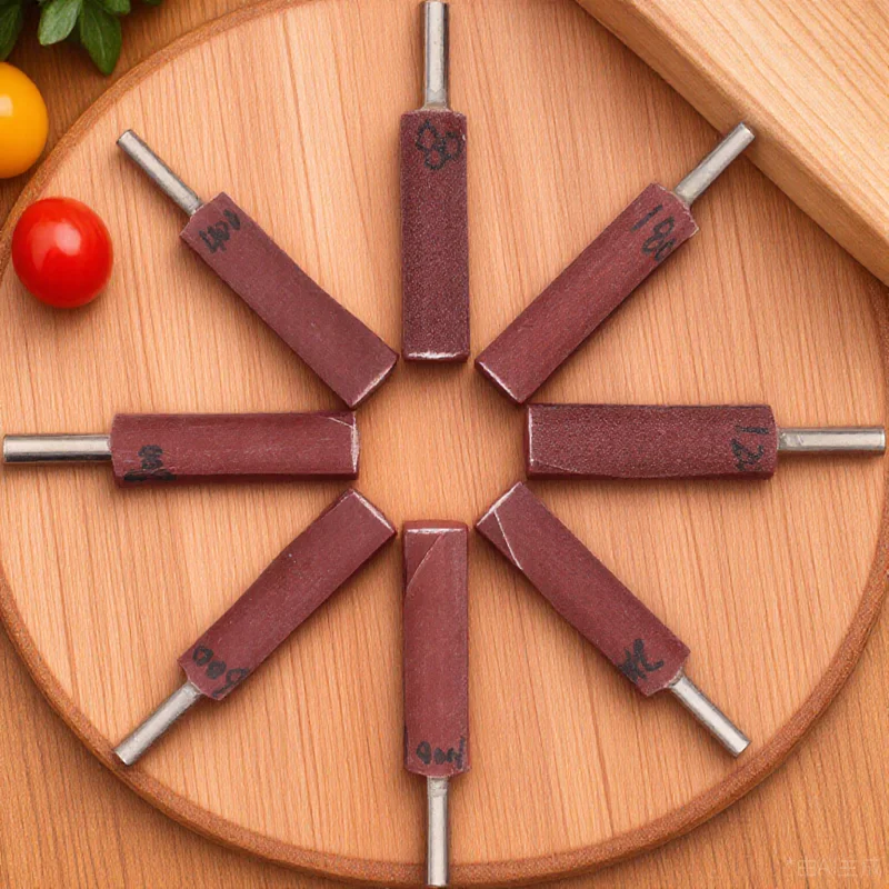 

1 Set Emery Sanding Drum Cylinder Head Porting Kit High Wear Resistant Rotating Tool Accessories Die Grinder Attachments Flap