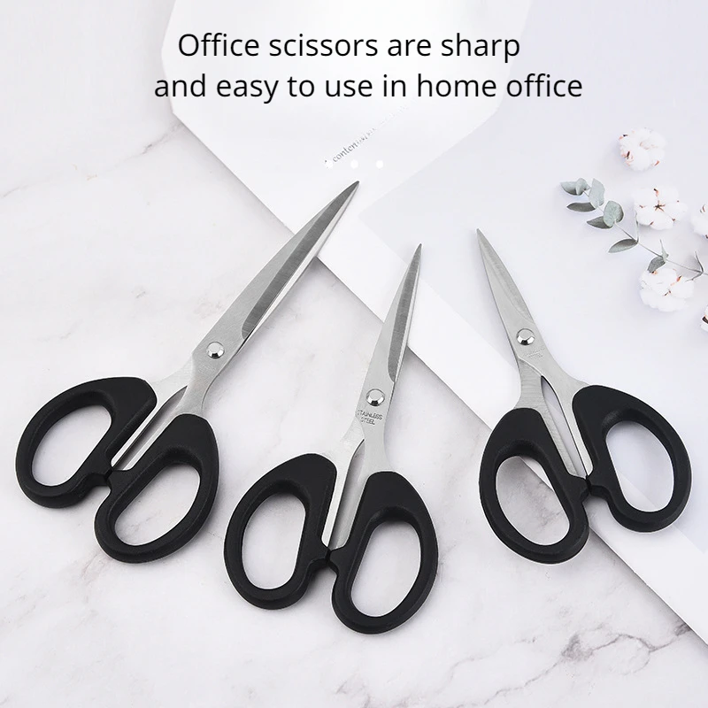 Procurement Office Scissors Stainless Steel Products Children's Manual Paper Cutting Tool's Student Family Manual Tools Tijeras