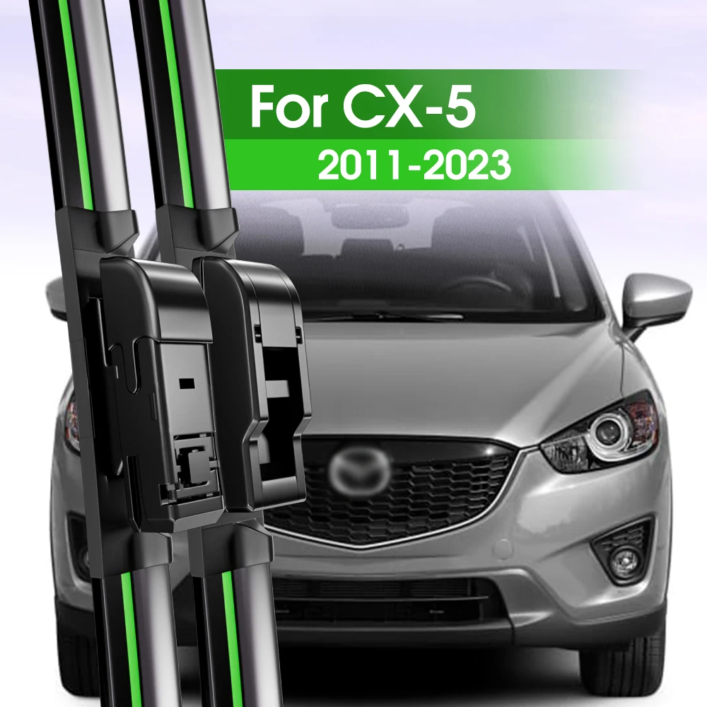 

2x Front Windshield Wiper Blades For Mazda CX-5 CX5 CX 5 2011-2023 2012 2013 2014 2015 2017 2018 Windscreen Window Accessories