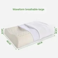 Thailand Natural Latex Pillow Adult Pillow Core Massage Pillow Core Gift Children's Latex  Manufacturer Wholesale