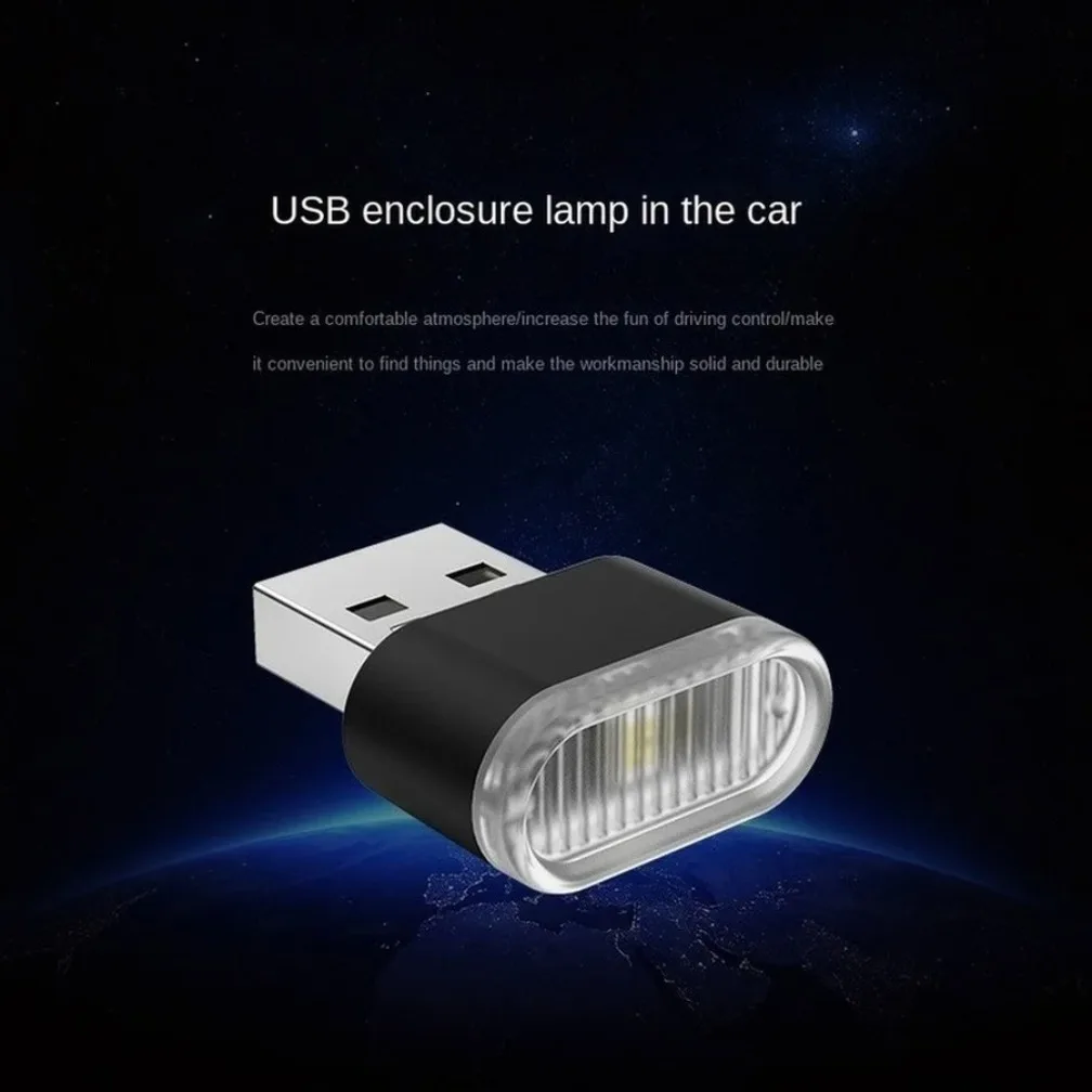 SeeMpp USB LED Car Light Auto Interior Atmosphere Light Emergency Lighting Light PC Auto Colorful Decorative Lamp Car Accessory