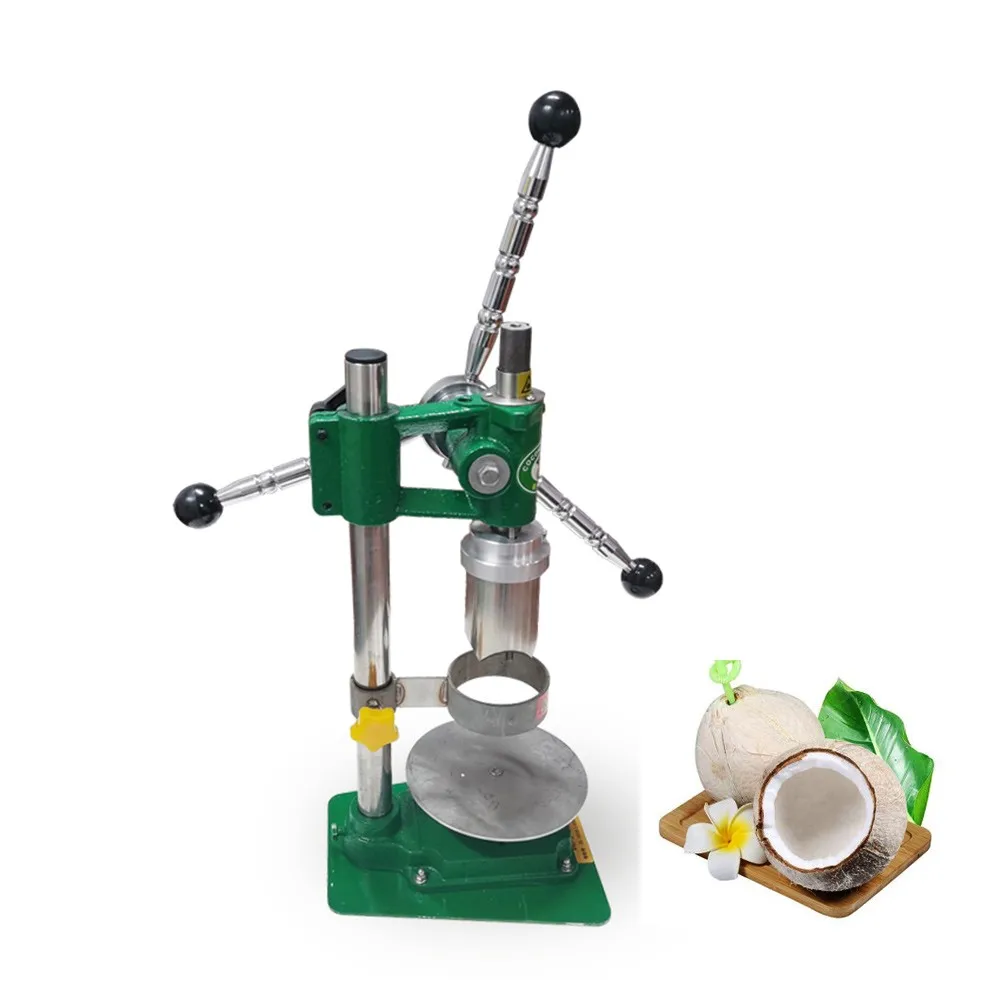 Coconut cutter coconut opening machine  