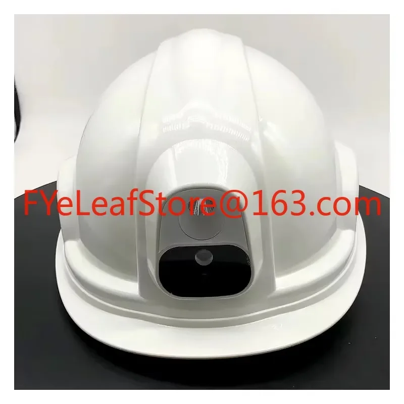 Hard hat safety Construction Helmet With Camera Android 7 System 4G LTE Live Video Steaming monitoring system backstage