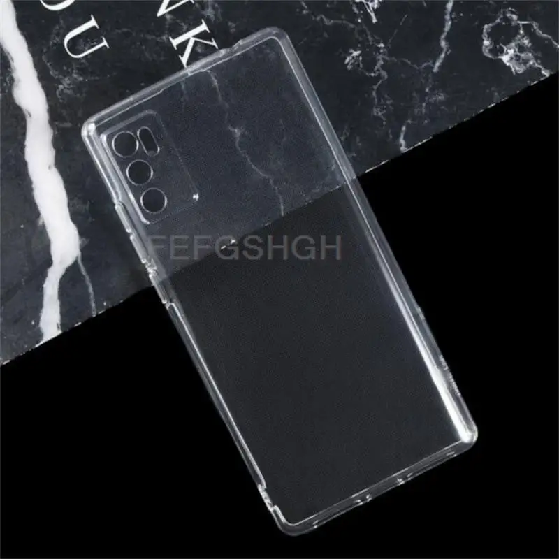 Anti-knock Soft TPU Phone Case For Cubot P50 2022 Silicone Cover Bumper Tempered Glass For Cubot P50