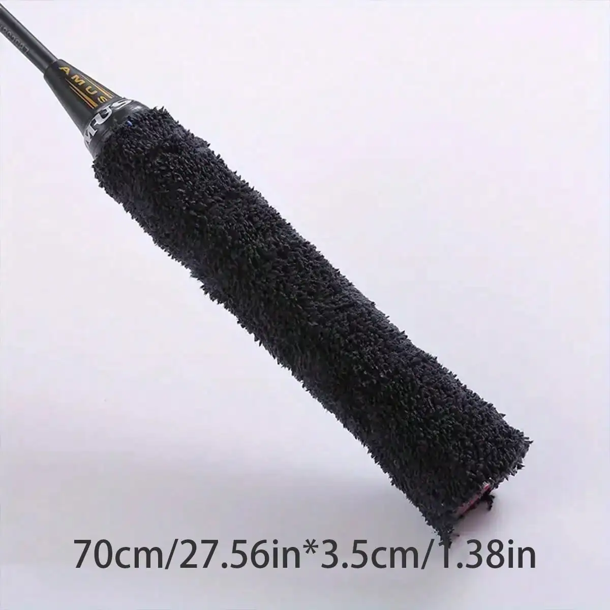 

1pc，Non-Slip Multi-Purpose Sports Grip - Perfect For Badminton, Tennis, Fishing Rods - Microfiber Towel Sweatband Included