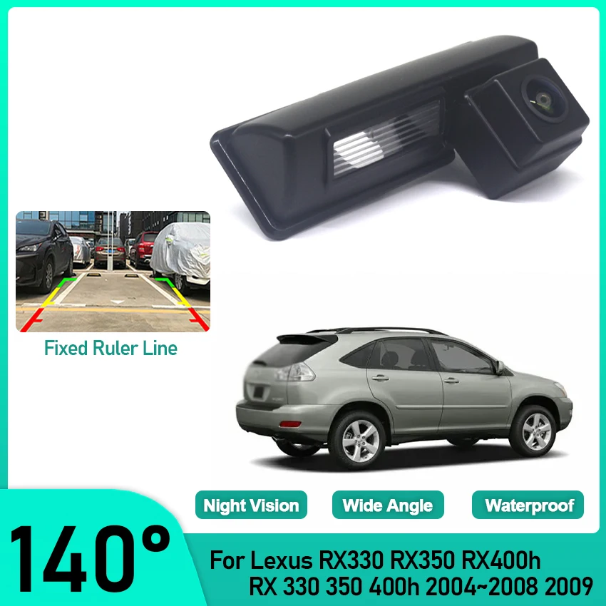 

Car Rear View Camera Parking Auto HD CCD Night Vision CAM Accessories Kit For Lexus RX330 RX350 RX400h RX 330 350 400h 2004~2009