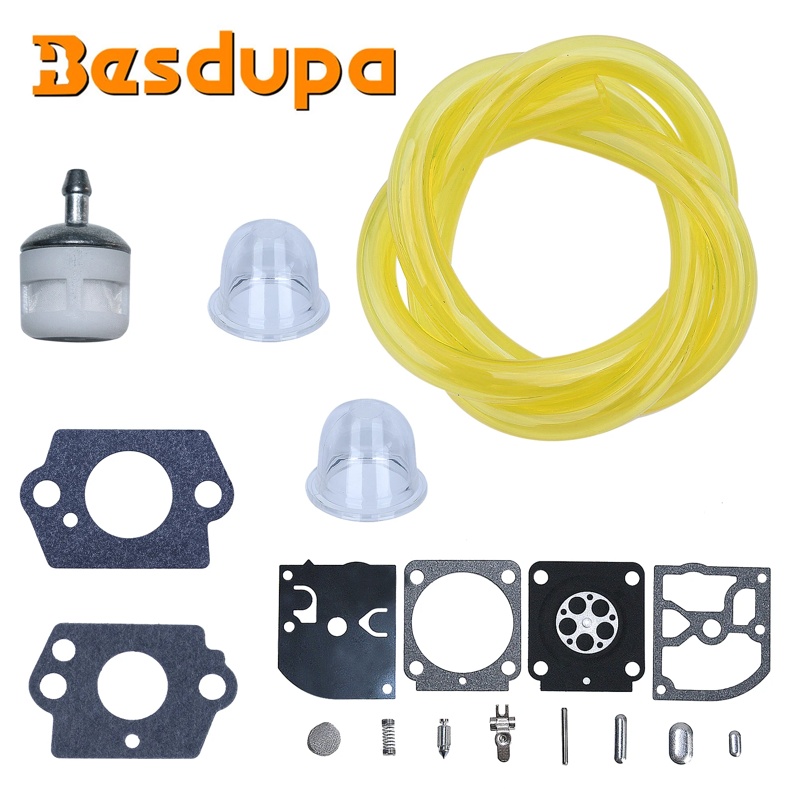 

Carburetor Repair Kit For Stihl HS81 HS81R HS81RC HS81T HS86 HS86R HS86T Trimmer with Fuel Line Filter Gasket