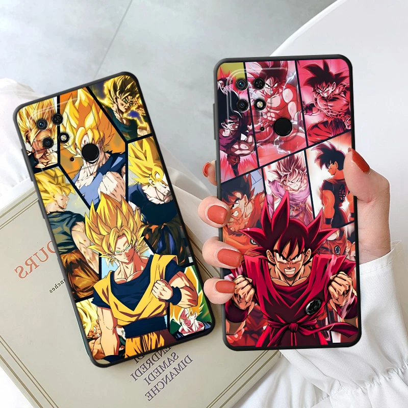 Dragon Ball Anime Goku Custodia morbida nera per telefono per Xiaomi Mi 12X 11 12 13 Lite 10T 11T 12T Pro 13 14 15 Pro