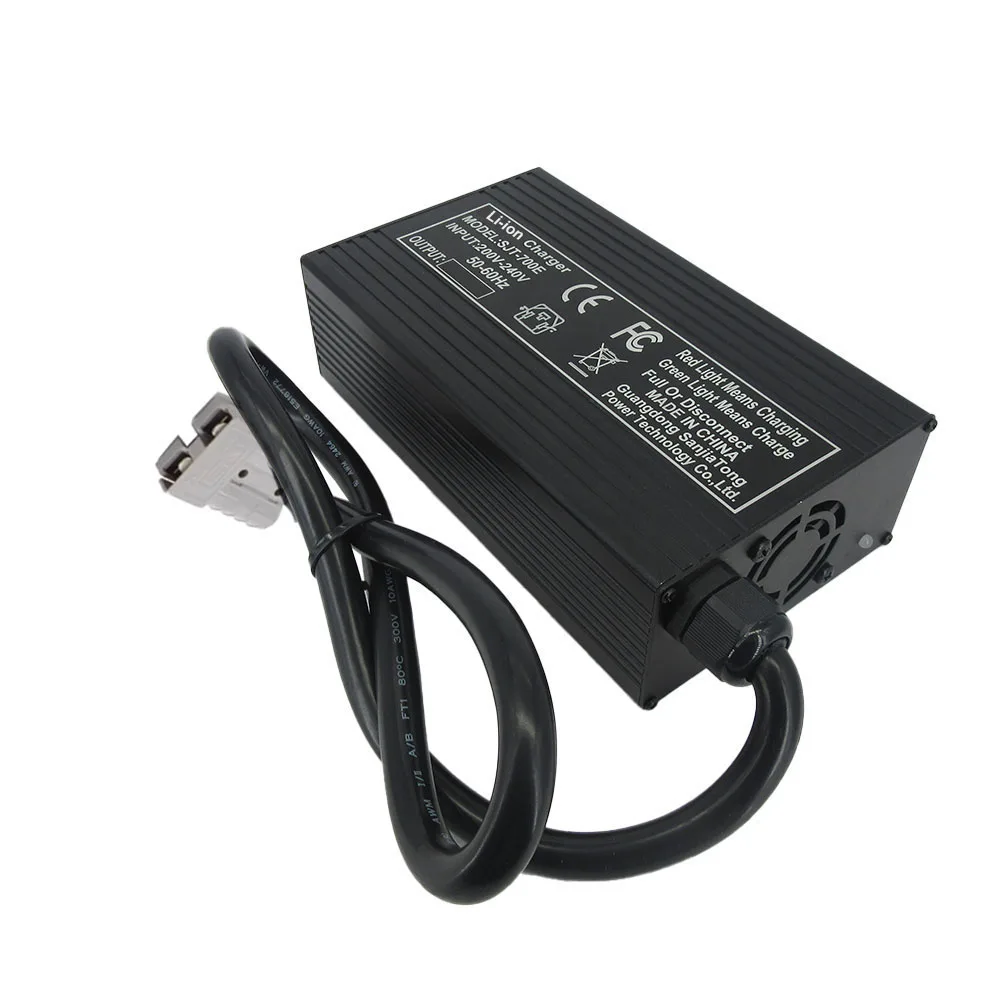 25.2V 20A Li-ion 6S Battery Fast Charger 21.6V 22.2V Lithium RV Golf Cart Energy Storage Charger XT90 Alligator Clip