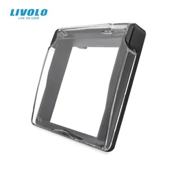 Livolo EU Standard Waterproof Cover,Plastic Decorative for Socket, 4 Colors ,C7-1WF-11,58mm*11mm