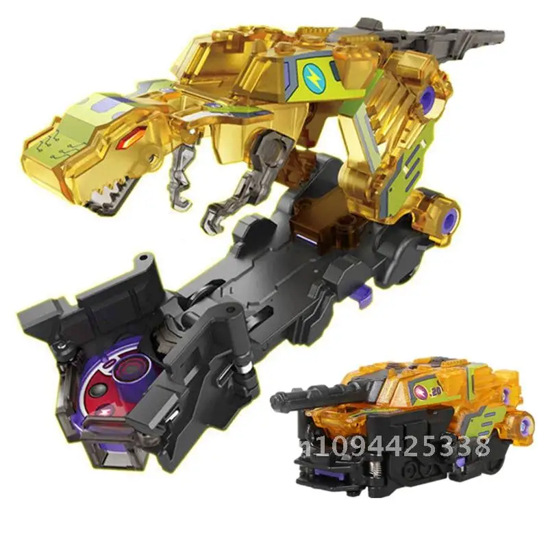 Screechers Wild Violence Transformation Anime Action Figure Robot Burst Deformation Car Beast 360° Flip Capture Chip Kids Toys