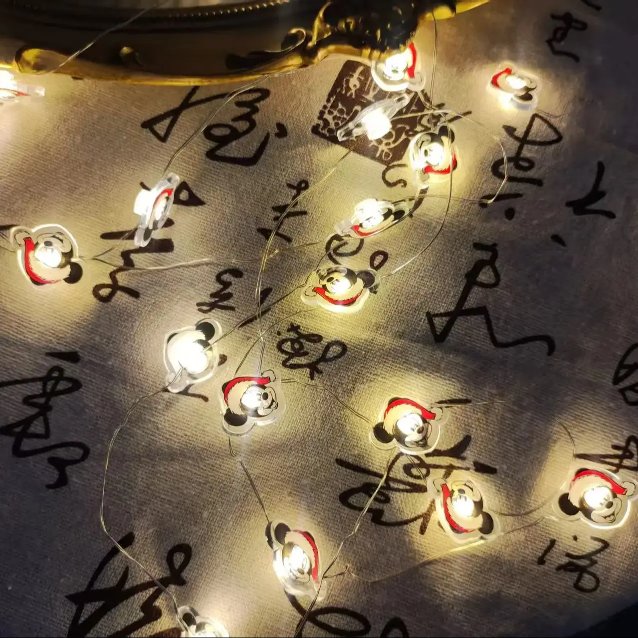 20LED 6.5FT سلسلة أسلاك نحاسية أضواء الإضاءة الزخرفية للحفلات والمناسبات