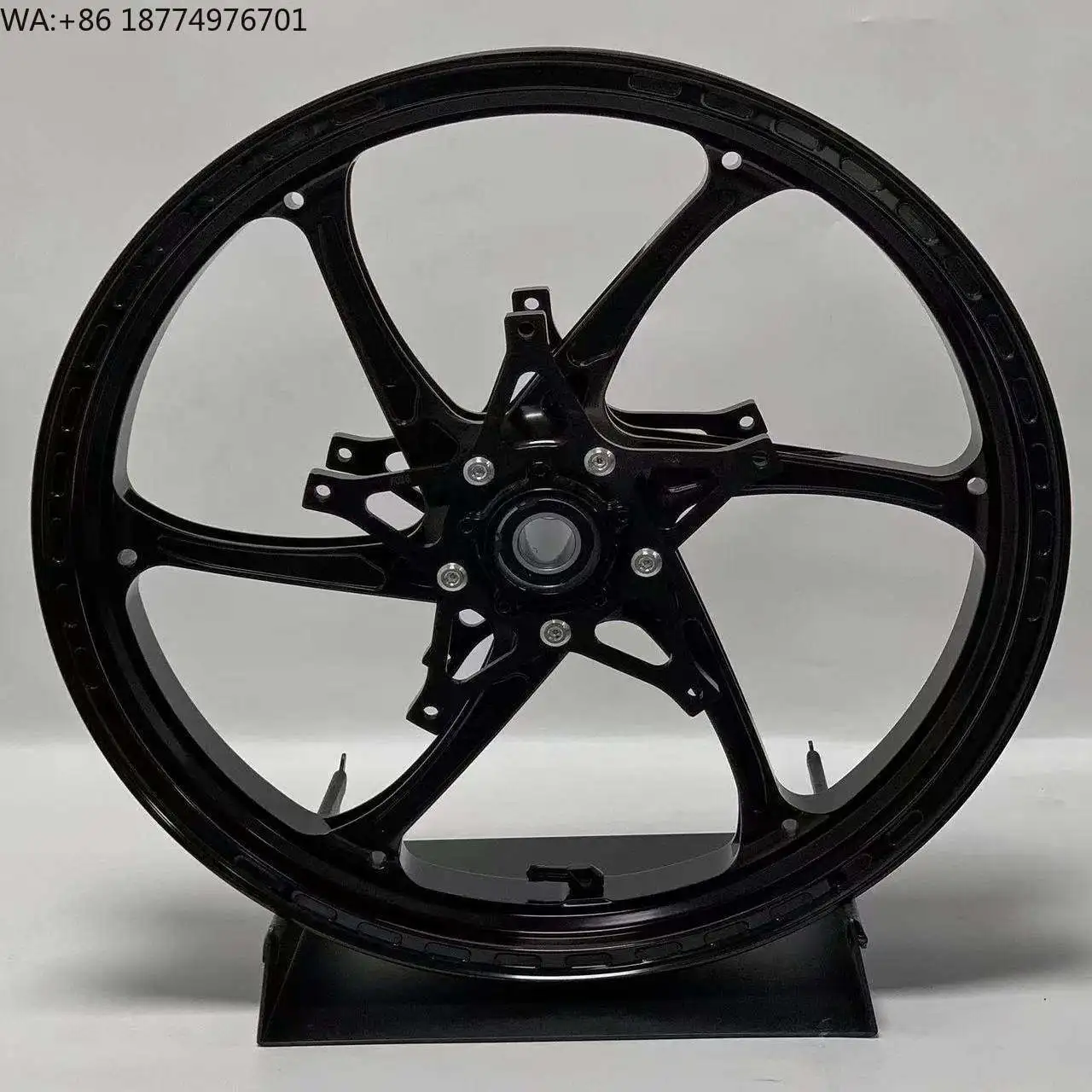 Suitable for  S1000RR Forged Wire Wheel Hubs 19x3.0 17x3.5 CNC Machined 6061-T6 Aluminum Classic Retro Motorcycle Wheels