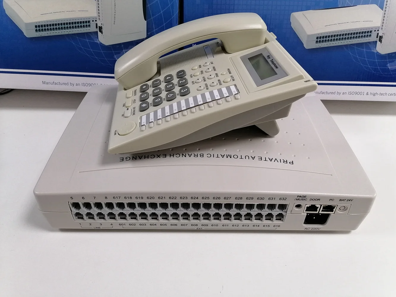 Imagem -05 - China Pbx Fábrica Vintelecom Cp832 Telefone Pabx Sistema com 32 Portas Assinantes para o Sistema de Telefone de Escritório Médio-pequeno