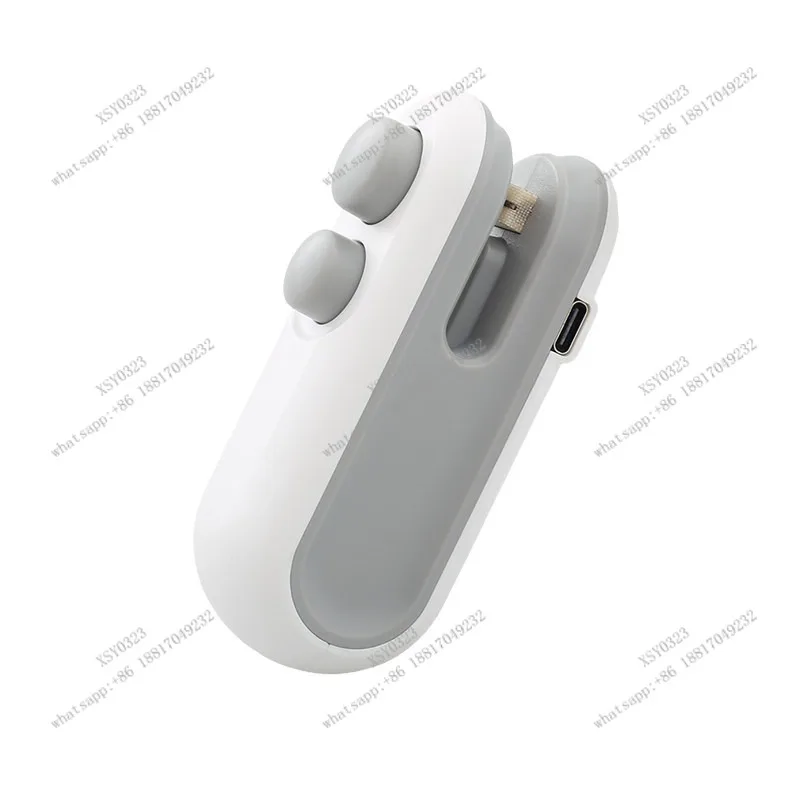 Portable Charging Sealing Machine Mini Plastic Bag Heat Sealer for Home Snack Food Package