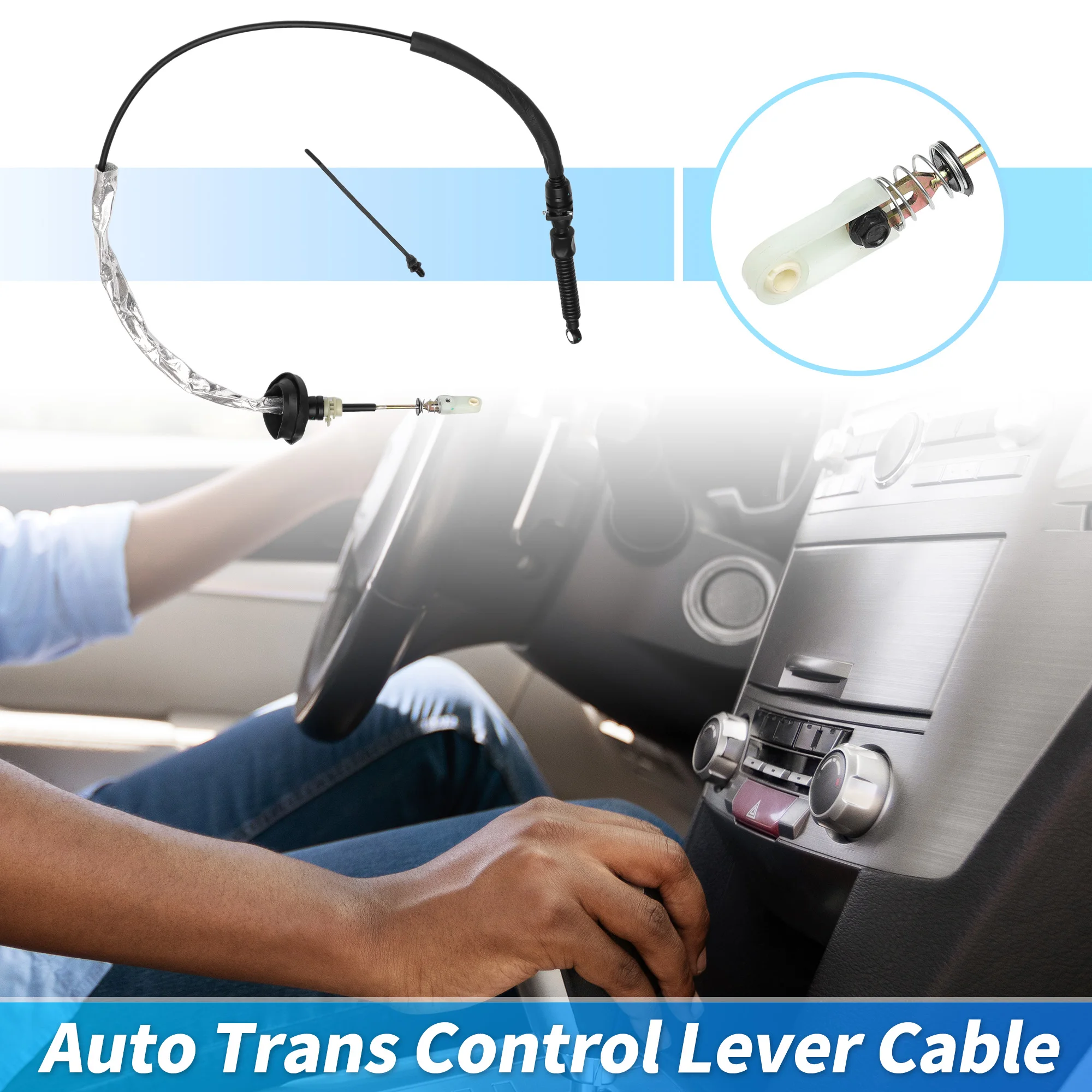 

Motoforti No.68164081AB Auto Trans Gear Shift Cable for Dodge Dart 2013-2016 6-Speed A/T