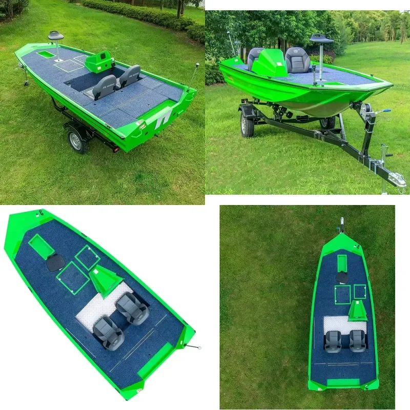 16ft Welded Aluminum Lure Boat Cheap Fishing Bass Boat