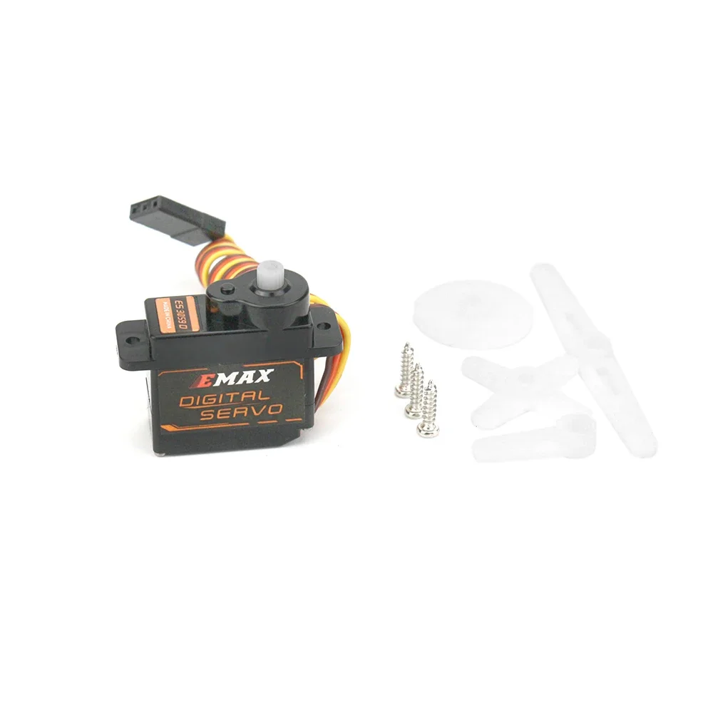 EMAX Metal Atuador Digital para Modelo RC e Robô, PWM, ES3059D, 9g, ES3059MD, 12g