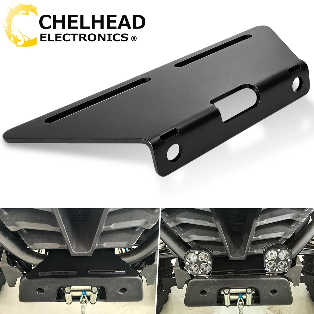 Front Bumper Auxiliary Driving Dual Lights Bracket Work Led Mounting for CFMOTO ZFORCE 1000 Sport R